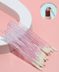 300 Count Disposable Lip Applicators – Lint-Free Doe Foot Wands for Lip Gloss, Lipstick & Precise Lip Makeup Application